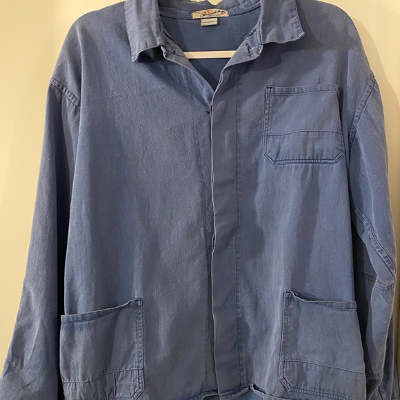 Blue Work Jacket - Picture 1 of 3